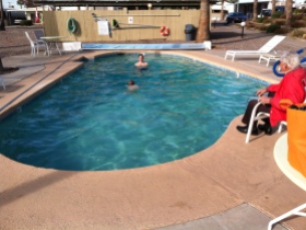 Pool at Grandpa Warren's